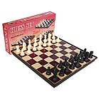 Ігровий набір 2 в 1 Шахи, шашки на магнітах 26 см х 26 см, фото 2