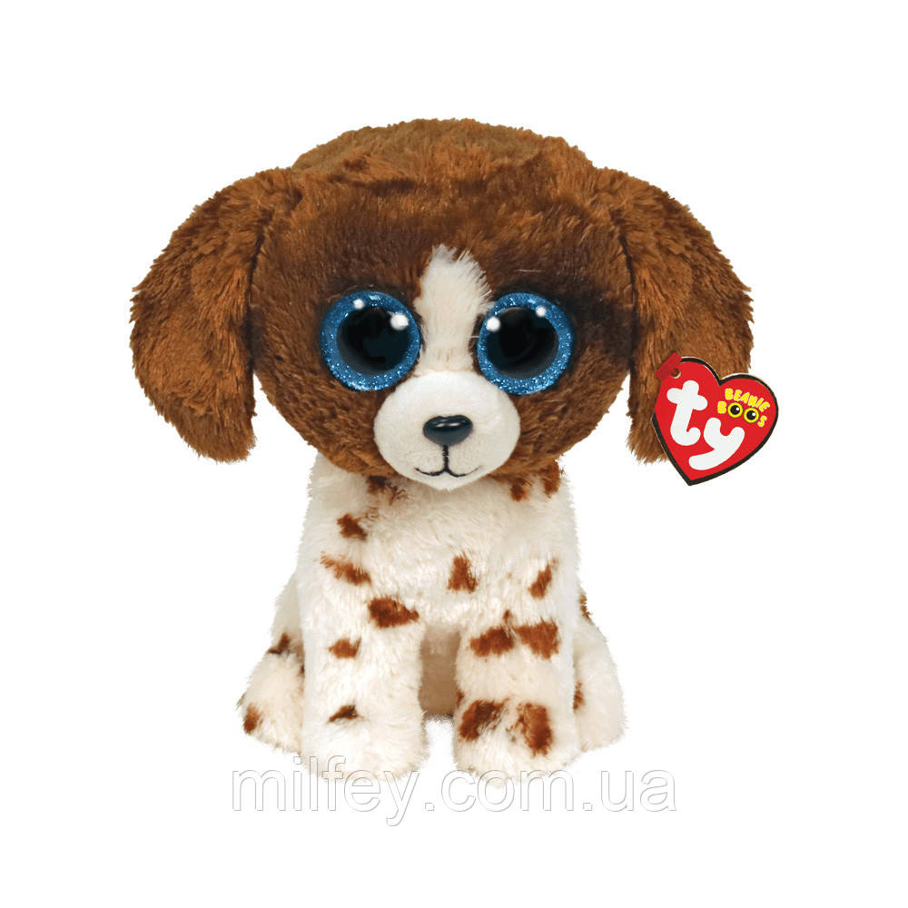 TY Beanie Boos Цуценя "MUDDLES" 25 см, фото 1