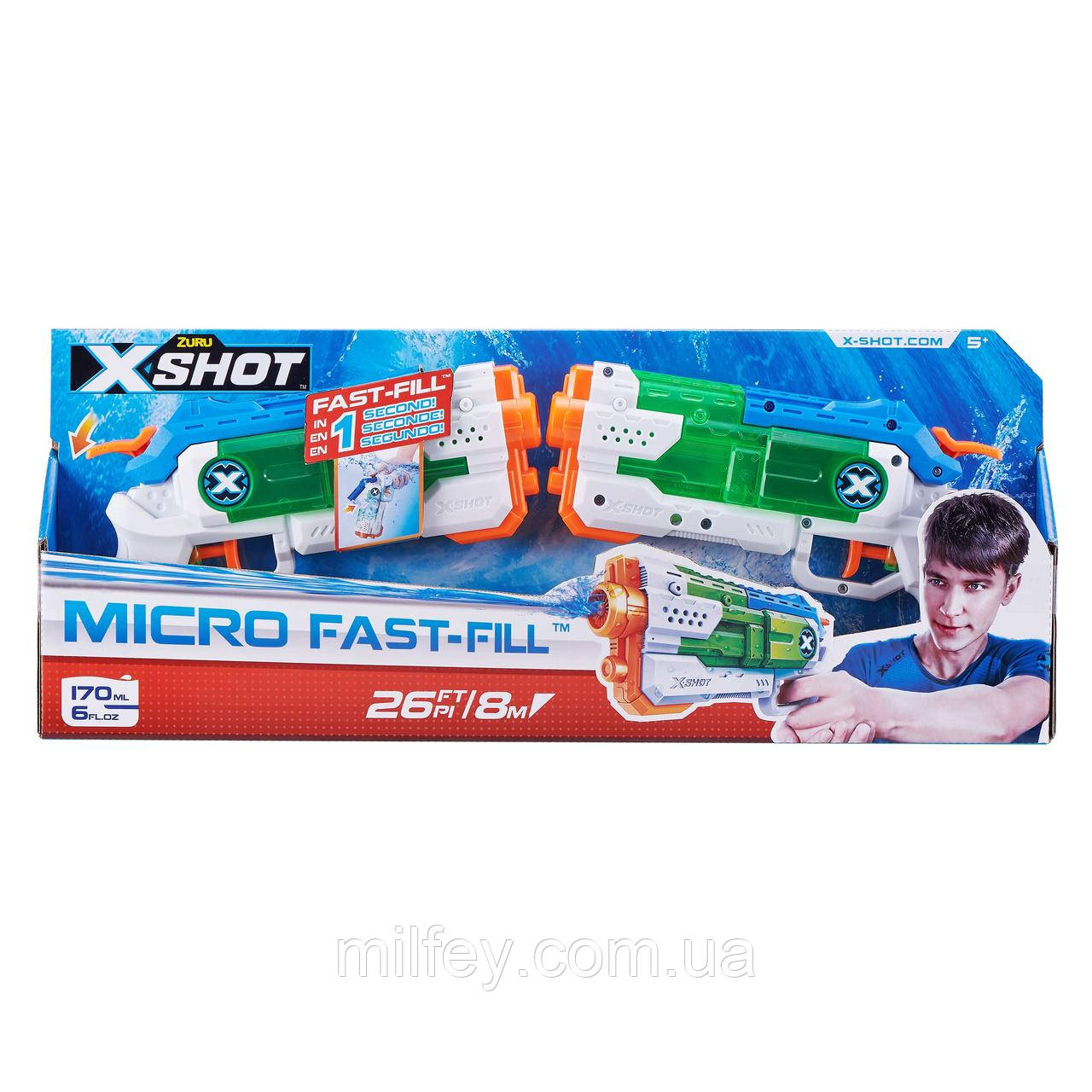 X-Shot Набір водних бластерів Fast Fill Small, фото 1