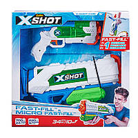 X-Shot Набор водных бластеров Fast Fill Medium And Small