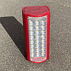 Потужний акумуляторний аварійний ліхтар Almina DL-2424 24 LED + Power bank, 80 годин роботи, фото 5