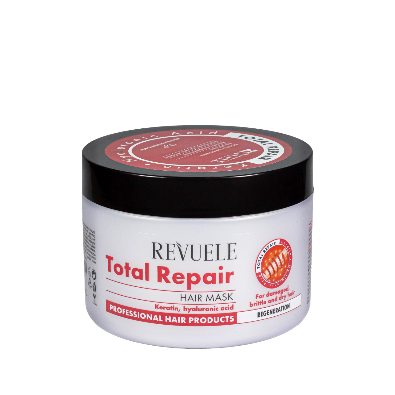 Маска для відновлення сухого, пошкодженого волосся Revuele Total Repair 500 мл, фото 1