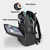 Рюкзак міський Mark Ryden MR3950 з відділом під ноутбук (Чорний), фото 4