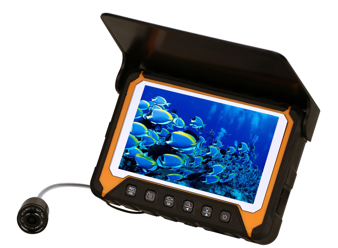 Камера підводна  для риболовлі Fisher 5HBS 15 м відеозапис DVR TF-карта 8 ГБ