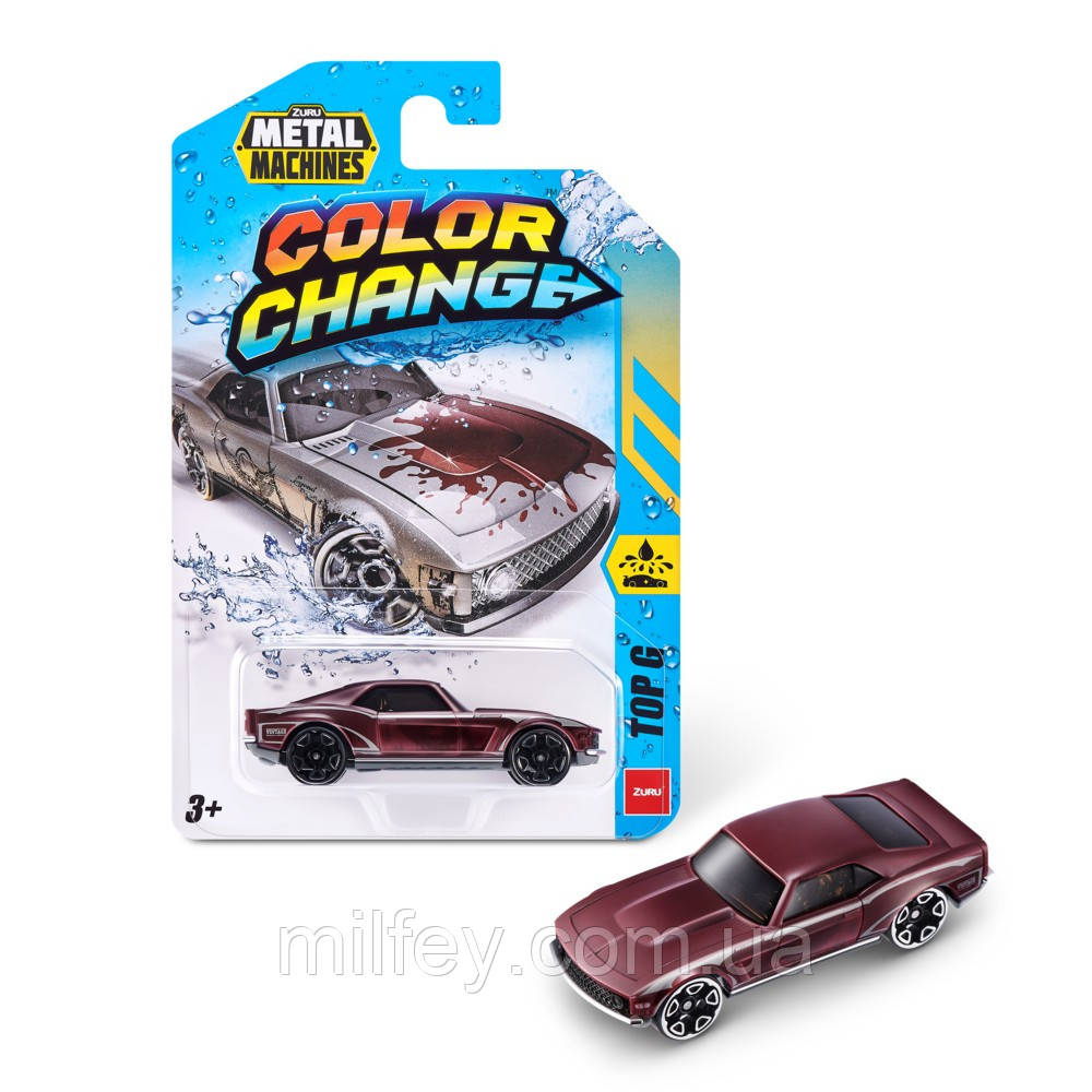 Машинка у асортименті Metal Machines – CAR COLOR CHANGE, фото 1