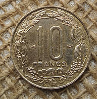 10 франкiв 1958 року. Французька Екваторіальна Африка