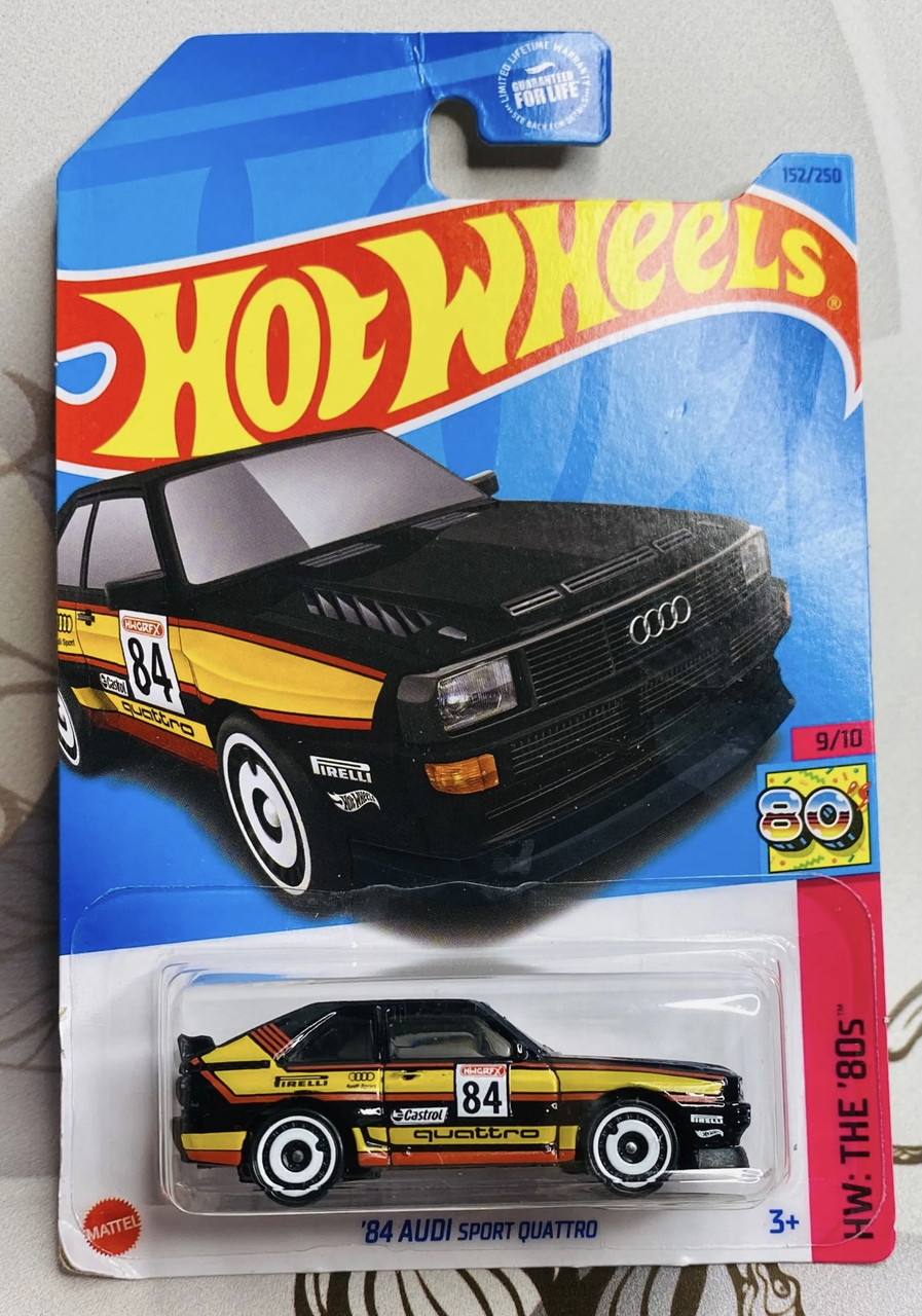 Колекційна машинка Hot Wheels 84 Audi Sport Quattro
