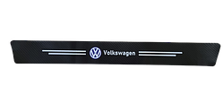 Наклейка на задній бампер карбонова Volkswagen всі моделі та інші марки автомобілів 90х7см style2