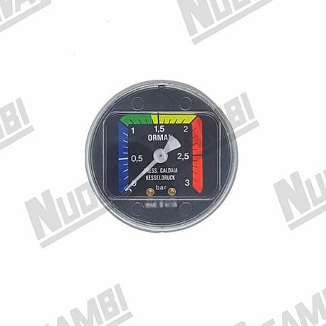 Прямокутний манометр бойлера для кавоварки Astoria / CMA, фото 1