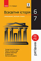 6-7 клас Рятівник Всесвітня історія у визначеннях таблицях і схемах Охредько О.Е. Ранок