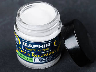 Рідка Шкіра Saphir Creme Renovatrice цв. білий 30 мл