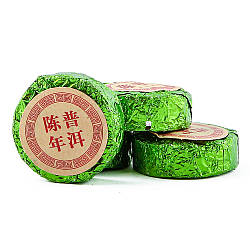 Чай Пуер витриманий ШУ NORMAL GRADE Медаль 1шт