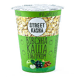 Каша Street Kasha вівсяна каша з яблуком 50г (30шт/ящ)