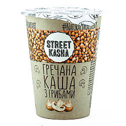 Каша Street Kasha гречана каша з грибами 50г (30шт/ящ)