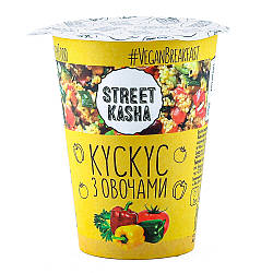 Каша Street Kasha Кускус з овочами 50г (30шт/ящ)