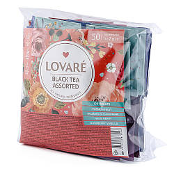 Чай зелений Lovare асорті (50шт/уп)