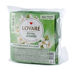 Чай зелений Lovare Royal Jasmine Королівський жасмин (50шт/уп)