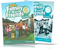 Family and Friends 2th edition 6, Class book + Workbook Підручник + Зошит англійської мови