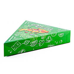 Коробка для 1 шматка піци Ø 40 см зелена 210*18*40мм (50шт/уп)