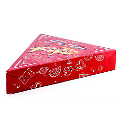 Коробка для 1 шматка піци Ø 40 см червона 210*18*40мм (50шт/уп)