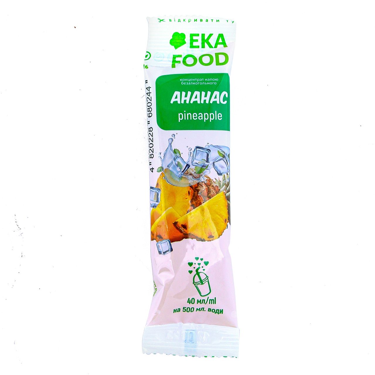 Концентрат напою EKA Food "АНАНС" 40 мл (10 шт./пач.), фото 1