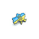 Брошка Україна 30х20мм, фото 2