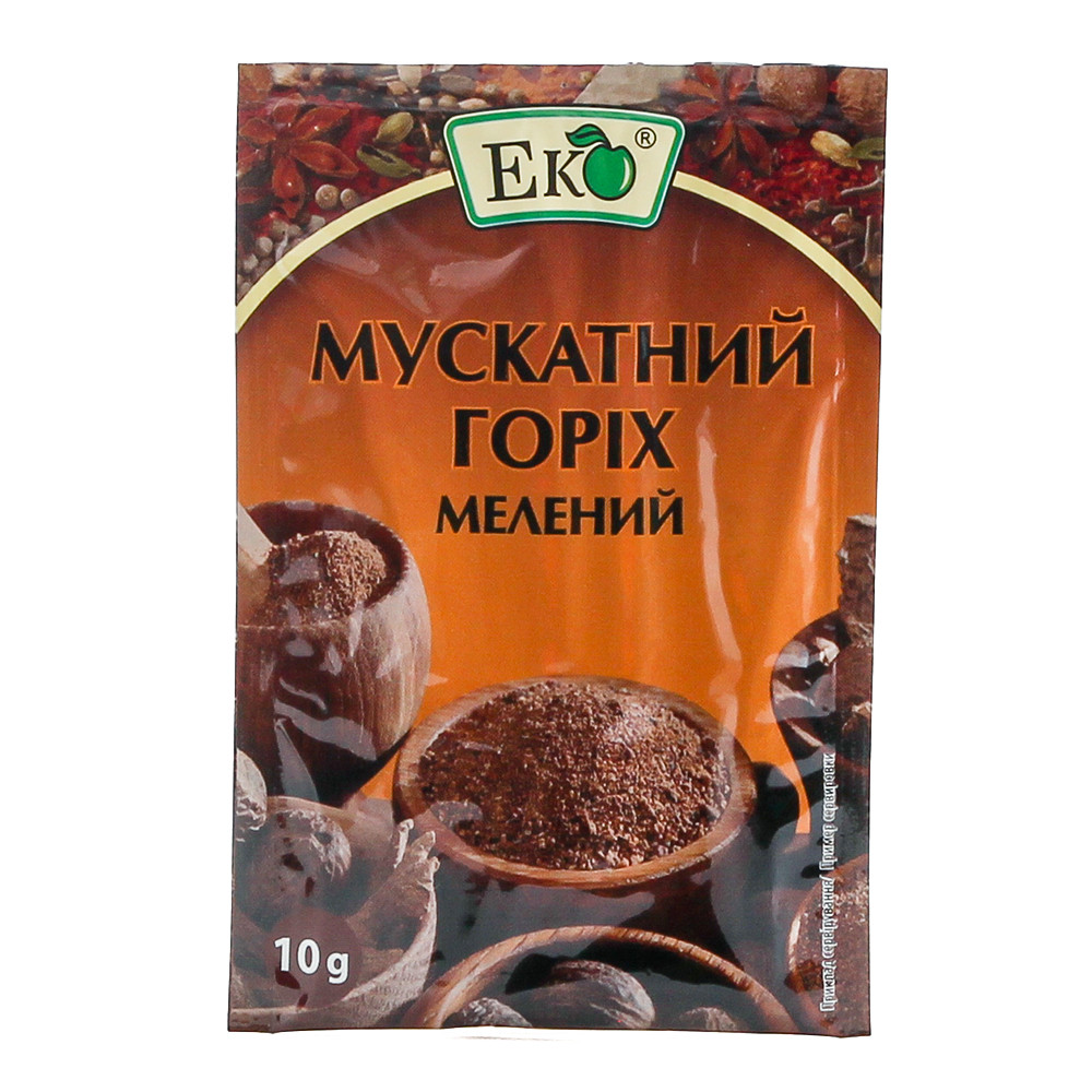 Спеція Еко Мускатний горіх 10г/уп