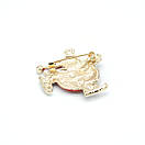 Брошка-кулон Санта 40х40мм, фото 2