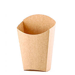 Упаковка для картоплі фрі 65*140 "L" (50шт/уп)(750шт/ящ)