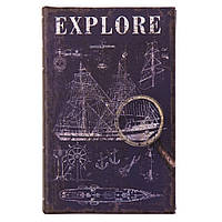 Міні сейф у книзі на ключі "Explore" (0001-027)