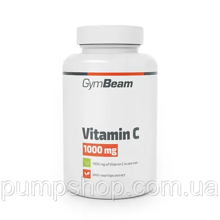 Вітамін С GymBeam Vitamin C 1000 мг 30 таб., фото 2