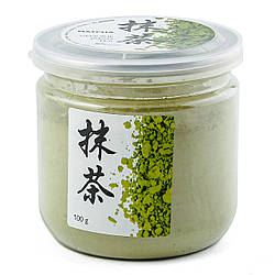 Матча зелена японська банка 100г