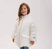 Куртка зимова для дівчинки КТ304 Бембі 200-молочний 92