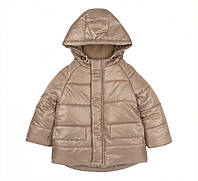 Куртка зимняя для мальчика КТ308 Бемби H00-коричневый 98