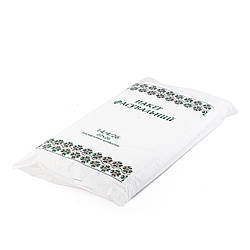 Пакет фасовка зелений орнамент 14/4/26 (1000шт/уп)