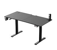 Геймерський стіл Ultradesk LEVEL V2 Black (без килимка для миші)