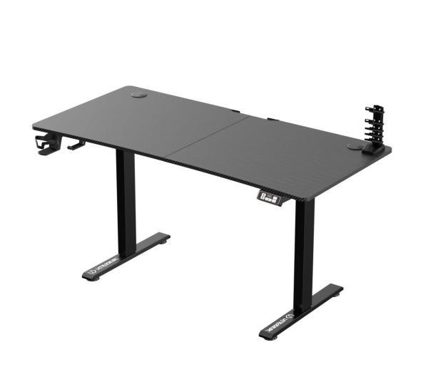 Геймерський стіл Ultradesk LEVEL V2 Black (без килимка для миші)
