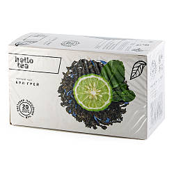 Чай Hello Tea чорний "Ерл Грей" (20шт/уп)