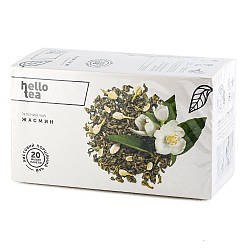 Чай Hello Tea зелений "Жасмин" (20шт/уп)