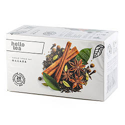 Чай Hello Tea чорний "Масала" (20шт/уп)