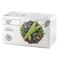 Чай Hello Tea чорний "Ялівець-Евкаліпт" (20шт/уп)