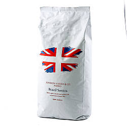 Кава зернова London Coffee & CO. roastery Brazil Santos (Бразилія Сантос) 100% арабіка 1кг