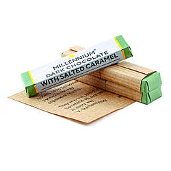 Шоколадка з передбаченням (чорнний з солоною карамеллю) 12.5г