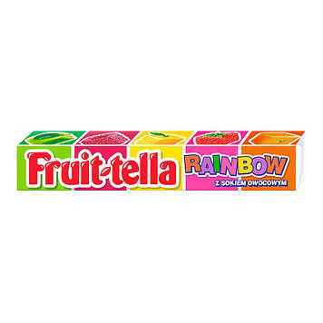 Жуйки Fruit-Tella Rainbow 41 г