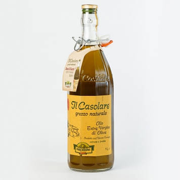 Олія оливкова ТМ "Farchioni" Il Casolare Grezzo Naturale 1л (нефільтрована)