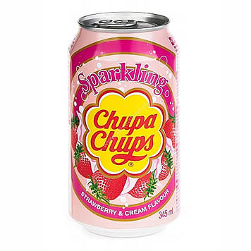 Chupa Chups Strawbery Cream 345мл