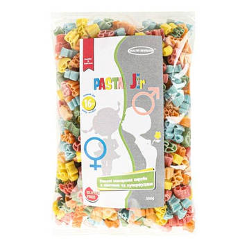 Макаронні вироби без глютену PASTA Junior Овочева веселка "звірятка"350г.