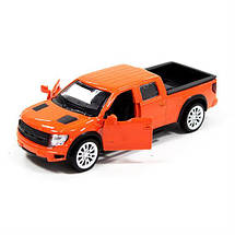 250262 Машина Techno Drive Ford F-150 SVT Raptor Жовтогаряча, фото 3