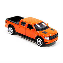 250262 Машина Techno Drive Ford F-150 SVT Raptor Жовтогаряча, фото 4