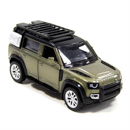 250289 Автомодель TechnoDrive Land Rover Defender 110 зелений, фото 1
